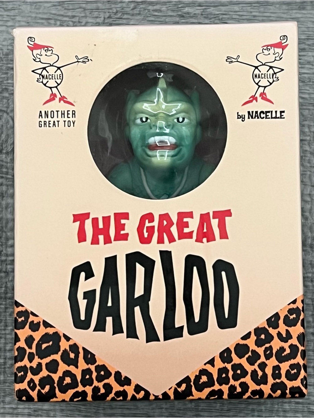 Nacelle The Great Garloo Monster Toy Figure in Box Ages 8-11